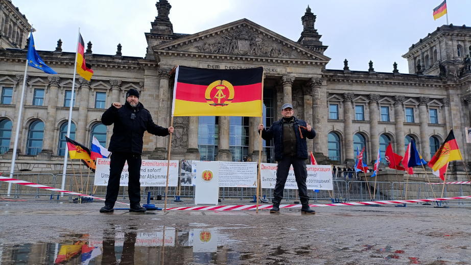 Du hast ja ein Ziel vor den Augen! Unsere neue DDR! Berlin 21.02.2026
